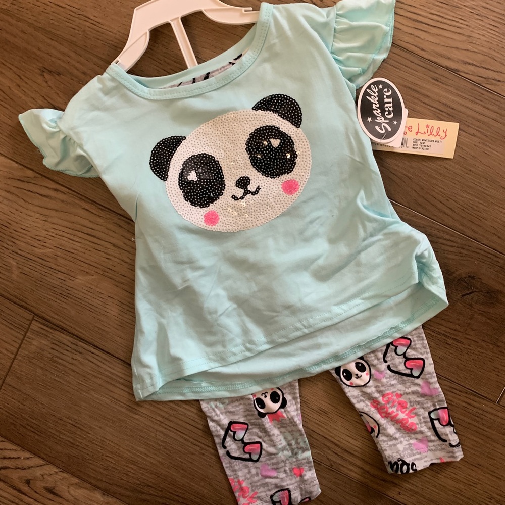 Girls 12 mo old spring 2 piece set